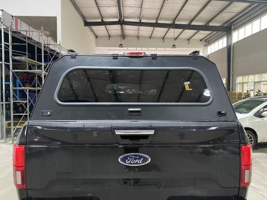 Hardtop Steel Pickup Canopy Ford F150 Truck Topper With Glass Window