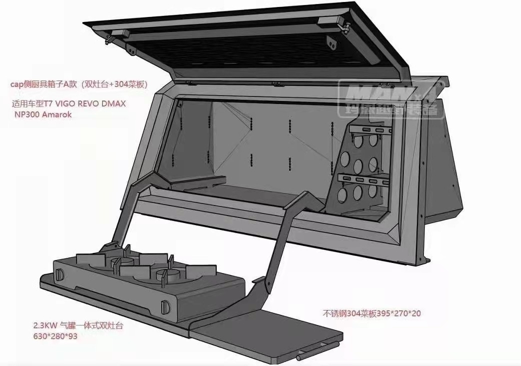 OEM Powder Coating 08-14 FORD Canopy MANx4 Ford F150 Truck Caps