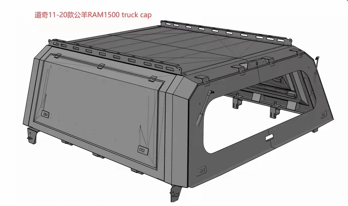 MANX4 Steel Pickup Canopy 2011-2020 DODGE RAM 1500 Truck Topper